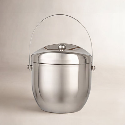 Stainless Steel Double-Wall Ice Bucket