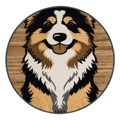 Washable Pyrenean Shepherd Dogs Area Rug