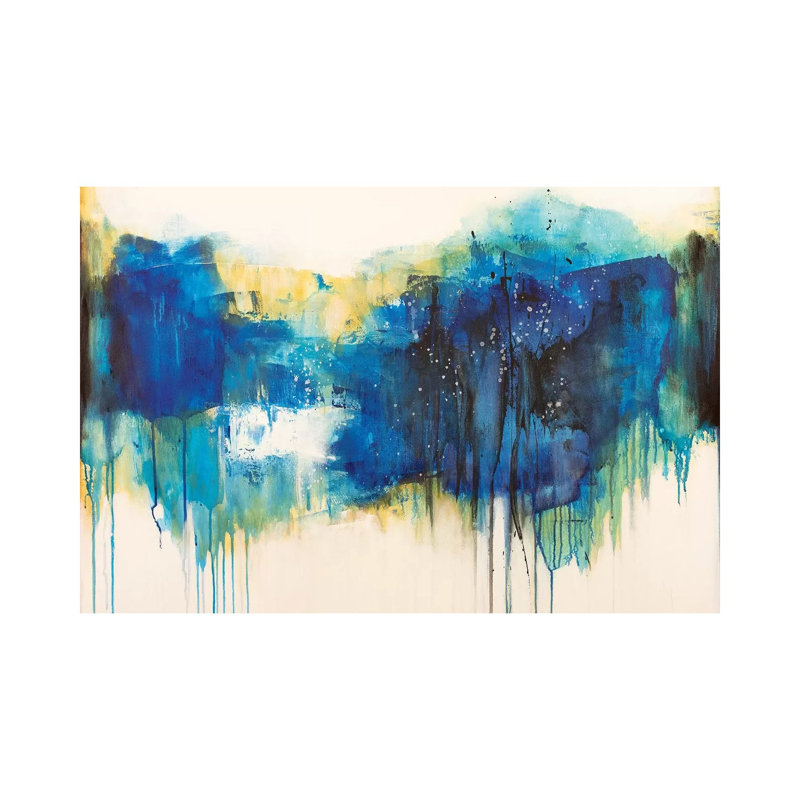 River View by Jude Remedios - Wrapped Canvas Painting, 20.32cm H x 30.48cm W x 1.91cm D