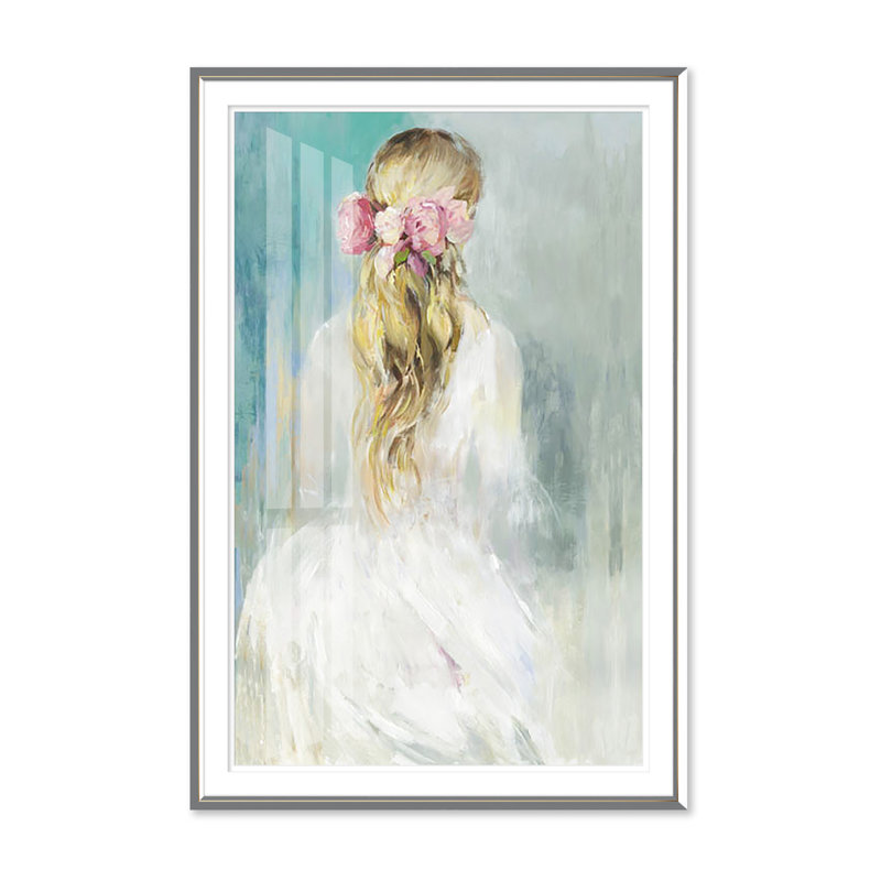 La belle mariée - Reproduction d'art sur papier encadrée