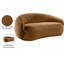 Causeuse en velours Emery-106275181