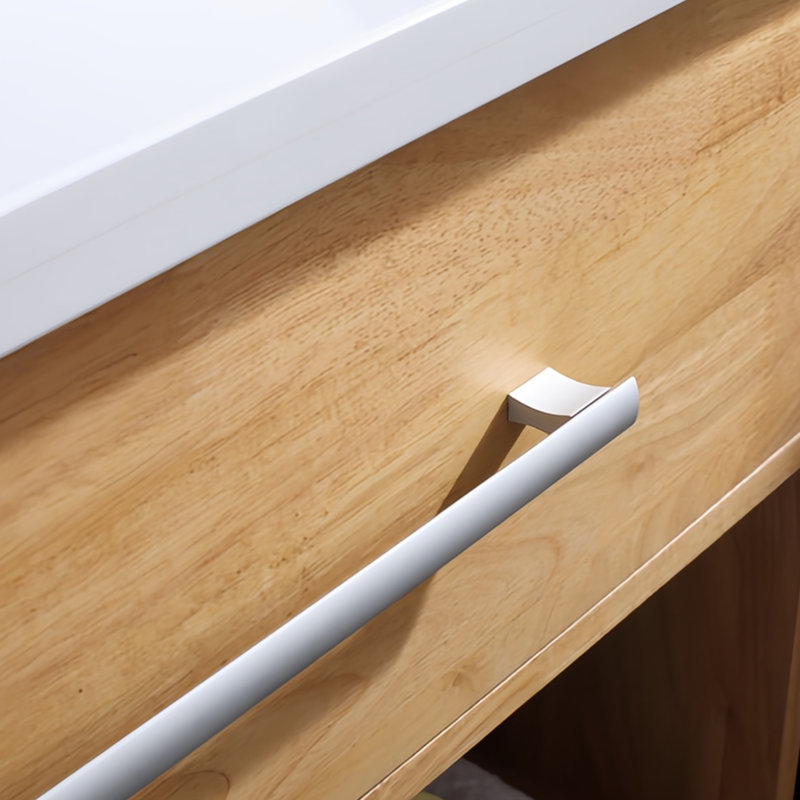 Log style rest room bathroom cabinet