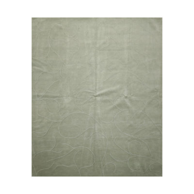 Brandyn One-of-a-Kind 8' X 9'10" 1970s Wool Area Rug Gray