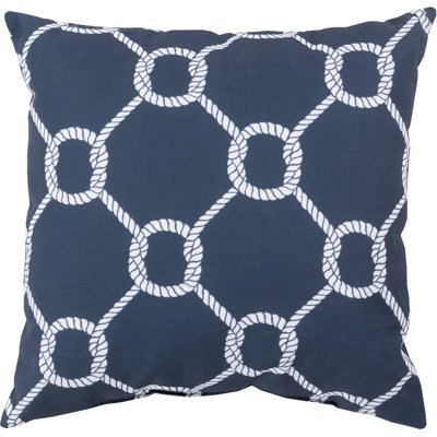 Rain Tied Up Delight Ikat Square Throw Pillow Cover