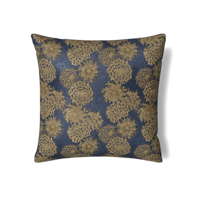 The Met x Ann Gish Chrysanthemum Euro Sham