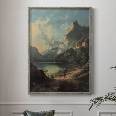LANDSCAPES Series CD, reproduction encadrée - bois massif
