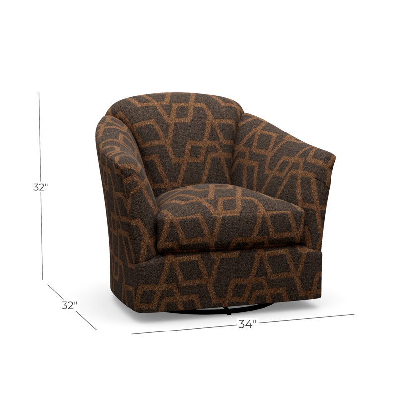 Sam Swivel Gilder Chair, Perky 855419