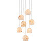 Lazio 7 - Light White Cluster Pendant