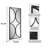 Darena 47'' Black Metal Frame Large Wall Mirror-1656946159