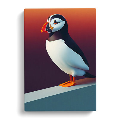 Brenan Puffin Vol.3 - Wrapped Canvas Print