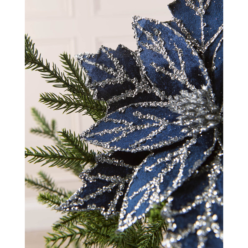 24cm Polystyrene Poinsettia Flower