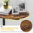 Jadyel 25.6'' tall Tray Top C Table End Table, Oval Table Top Design-90745211