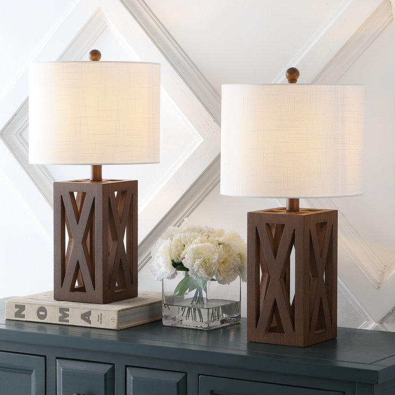 Briea Table Lamp, Gray