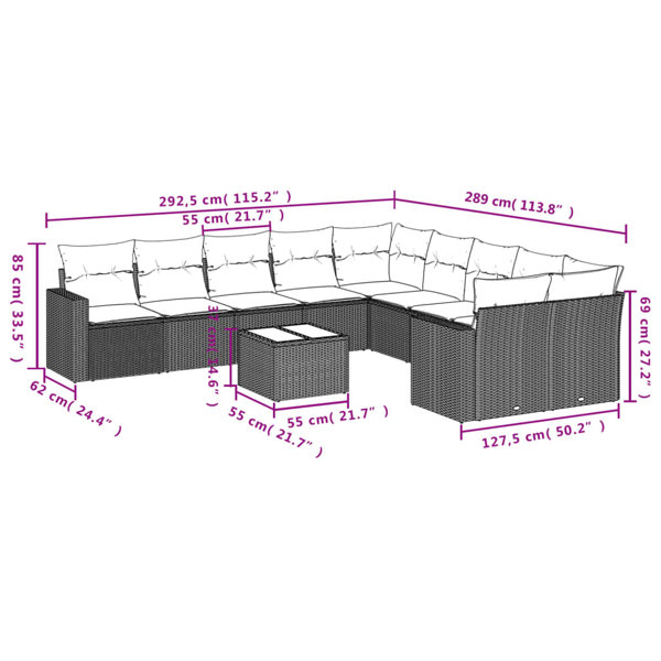 Dimensions du produit