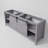 Marsyas 84 in W x 22 in D Double Bath Vanity-353675779