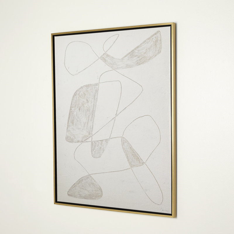 Scratch Loops Framed Art-Sable