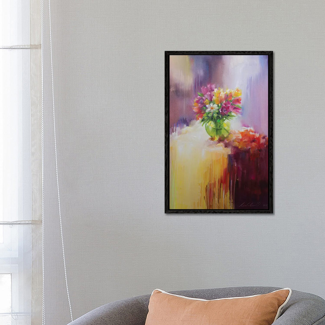 Tulpen von Olha Laptieva - Galerie-verpackte Leinwand Giclée auf Leinwand