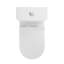 1.1/1.6 Toilet, Ceramic, Elongated, White, Comfortable Height, & Accredited Grade One Ceramic , Package