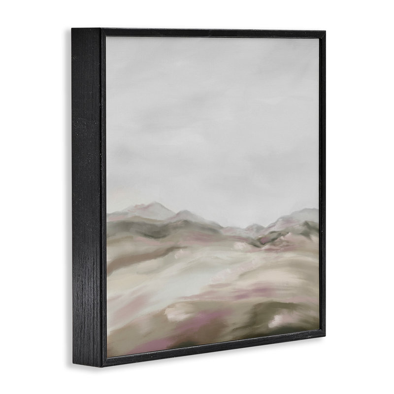 The Vantage Point Landscape, estampe numérique, design by J: L Design, Giclée encadrée noir minuit, H 12 po x l 12 po