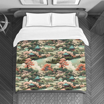 Housse de couette Cherry Blossom Landscape