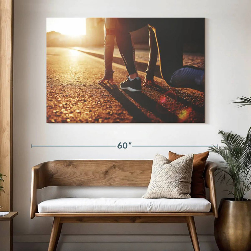 Sireci Athletic Runner, 34" H x 51" W