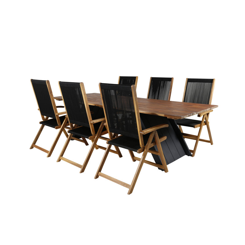 Zulema 6 - Person Dining Set