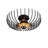 Ruthene Geometric Chandelier-774405889