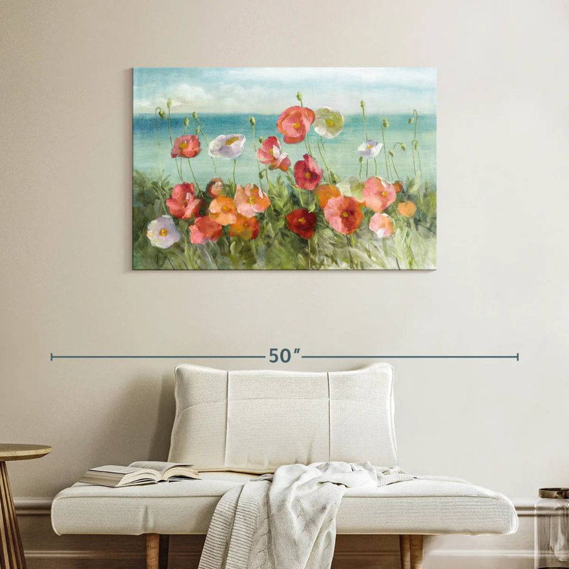 Harnek Coastal Poppies Light, H 26 po x l 39 po