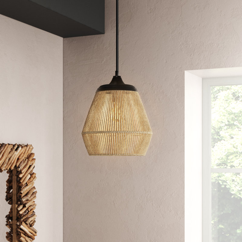 Luminaire suspendu simple l 8,75 po Gerardo