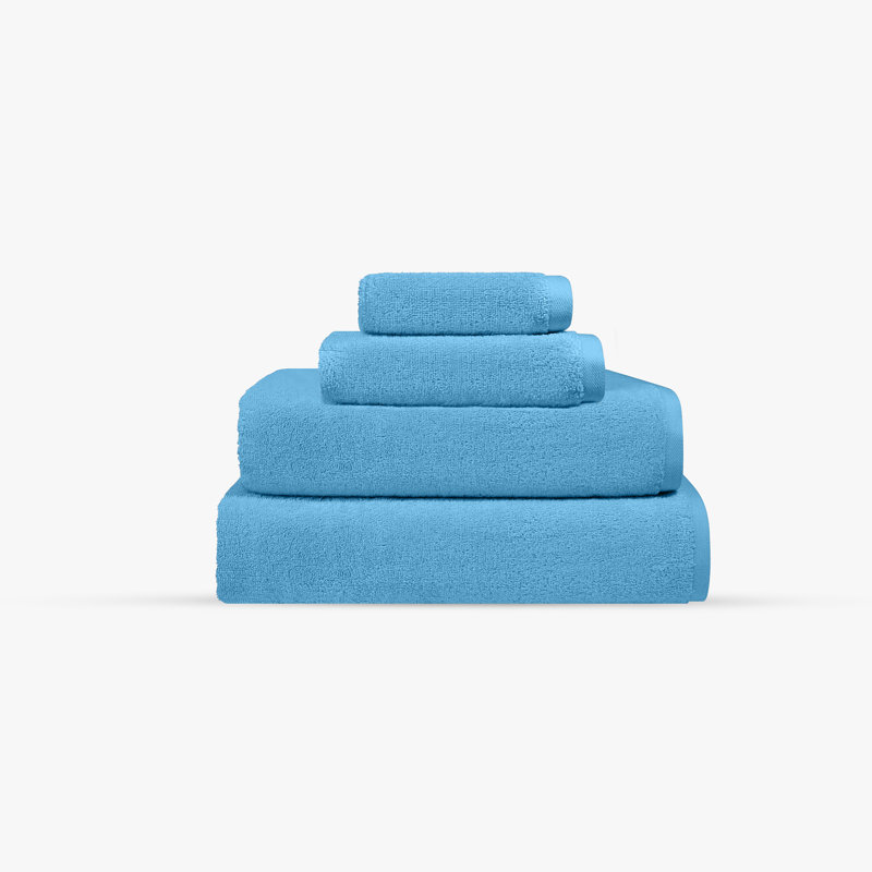 Mac 2 pcs Turkish Bath Towels Set, Seaglass