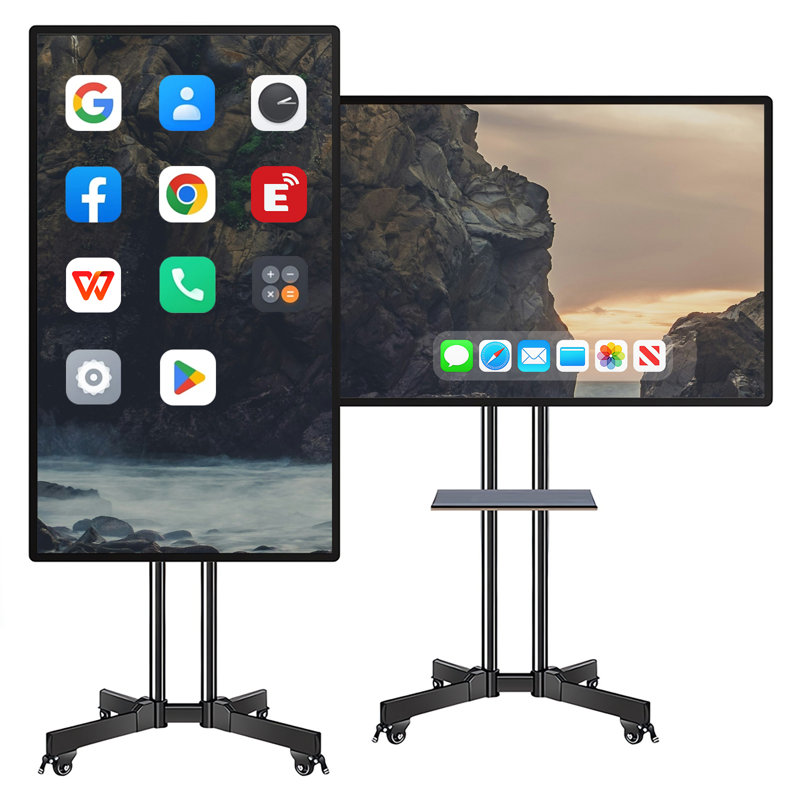JYXCN Smart Board 49 pouces, révolutionnez votre espace! Tableau blanc interactif tout-en-un à écran tactile avec système double et partage de nuage - pour l'éducation et le bureau