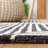 Swansea Wool Geometric Indoor Rug-1454821268