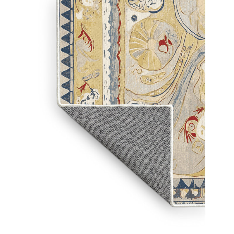 Snappy Dash Rug, Square 6'