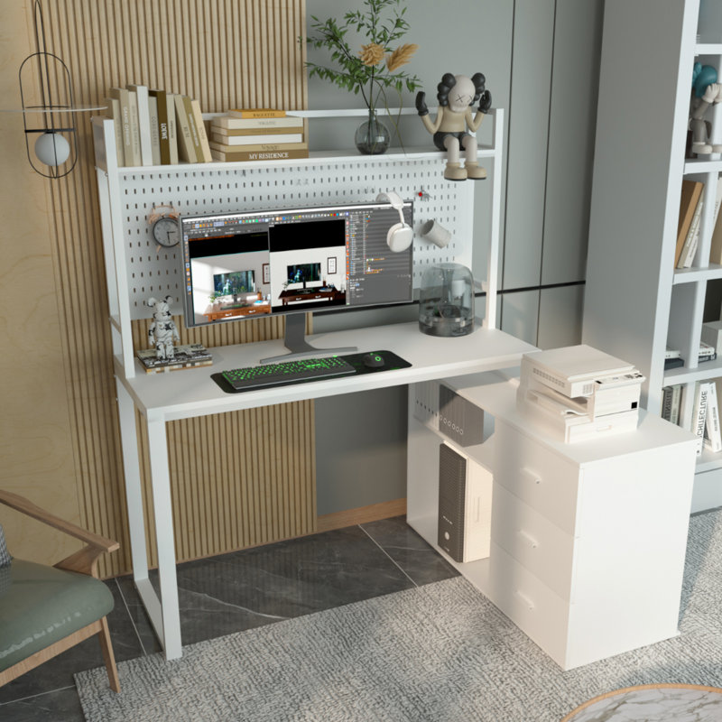 Bureau de jeu en L