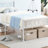Modern Metal Platform Bed Frame with Headboard & Footboard-1515234746-1536990522