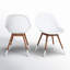 Chaise de patio en teck Alyisa-31177582