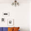 Mira Fabric Flush Mount