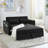 Araluen 55'' Velvet Convertible Sofa-1394462921