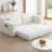 2-Seats Convertible Floor Sofa Bed With Storage Pocket, Corduroy Folding Mattress Sofa-1638066218-1632083677