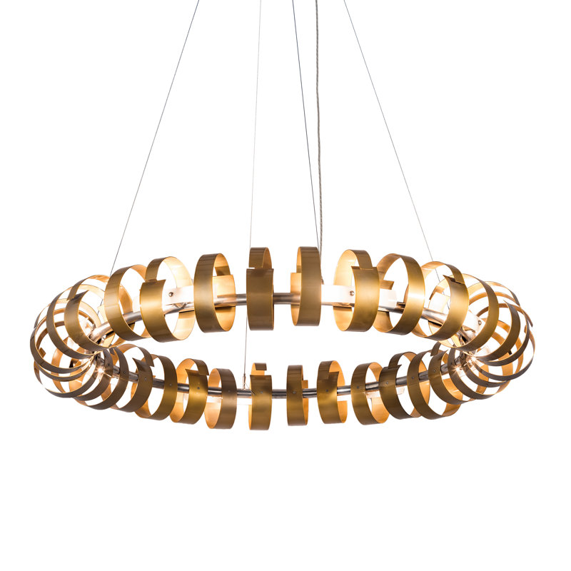 Luminaire suspendu géométrique 16 lumières