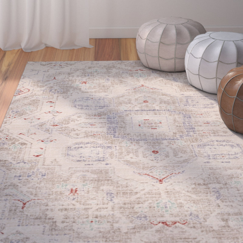 Chauncey Performance Oriental Rug, Rectangle 4' x 6'