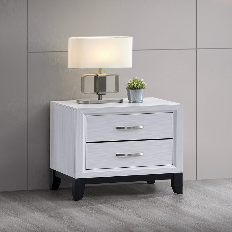Tables de chevet, Blanc