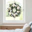Handcrafted Rose Plastic 45 cm Artificial Wreath