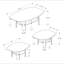 Ensemble de table, ensemble de 3 pièces, café, bout, côté, accent, salon, stratifié, transitionnel-37294227