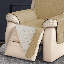 Housse matelassée et réversible pour fauteuil inclinable-50890888-50890290