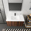Meuble-lavabo flottant avec lavabo Hexham
