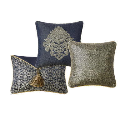 Ensemble de coussins décoratifs 3 pièces Vaughn