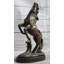 Statue de cheval de reproduction en bronze, équitation