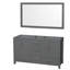 Sheffield 59" Double Bathroom Vanity Base Only-40171923