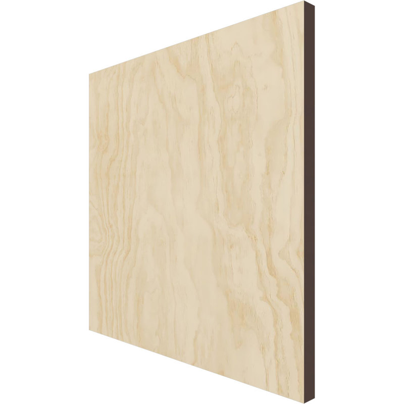 Planche de loisir en bois, Bouleau, H 7,75 po x l 7,75 po x P 0,38 po